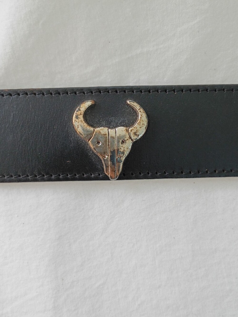 Vintage Silver Creek Conch Belt Womens 30 Genuine Leather Western USA Made